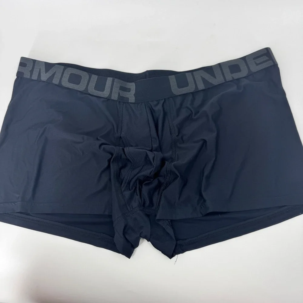 Under Armour Tech Boxer Briefs Men's 4XL Black Boxer Briefs Athletic Performance